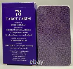 Tarot Vintage Sheridan Douglas de 1972 EXTREMEMENT RARE, NEUF SCELLÉ