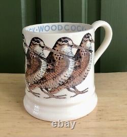 Tasse à moitié de 1/2 de Emma Bridgewater - Oiseau Bécasse Extrêmement Rare