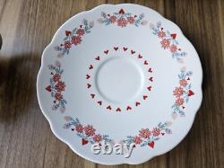 Tasse et soucoupe Ditsy Cath Kidston GBBO Showstopper extrêmement rare NEUF
