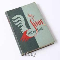 The Savoy Cocktail Book Extremely Rare 1952 2e Édition. Mixologie