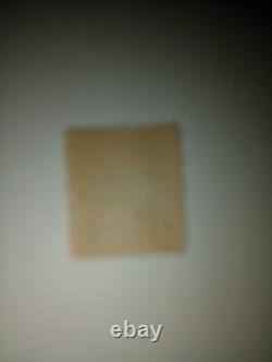 Timbre américain Benjamin Franklin vert foncé 1 cent (extrêmement rare) neuf