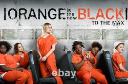 Très Rare! Netflix Orange Est Le Nouvel Écran Noir Utilisé Dart Prop