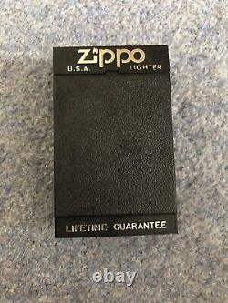 Très rare briquet Zippo Laurel et Hardy Pitfall 1995 neuf jamais utilisé dans sa boîte