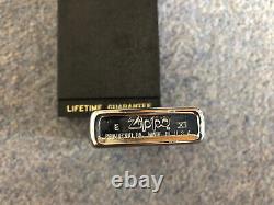 Très rare briquet Zippo Laurel et Hardy Pitfall 1995 neuf jamais utilisé dans sa boîte