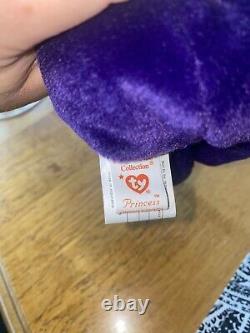 Ty Beanie Baby Princess Diana Extremely Rare Indonésie Peaulette En Pvc Canada Étiquette