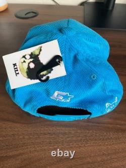 Tyler The Creator Golf Wang Casquette Snapback en Velours Côtelé Bleue OG Release Extrêmement Rare