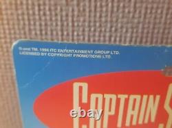 Une Figurine Astronaute Vintage 1994 Captain Scarlet 3,75 Extrêmement Rare sur Carte Neuve