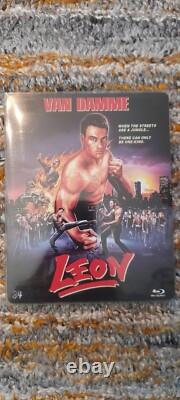 Van Damme Léon Blu Ray Steelbook. Également connu sous le nom de A. W. O. L. Neuf non scellé extrêmement rare