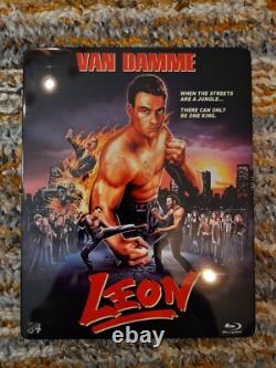 Van Damme Leon Blu Ray Steelbook. Également connu sous le nom de A. W. O. L. Neuf non scellé, extrêmement rare.