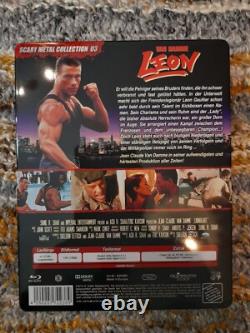 Van Damme Leon Blu Ray Steelbook. Également connu sous le nom de A. W. O. L. Neuf non scellé, extrêmement rare.