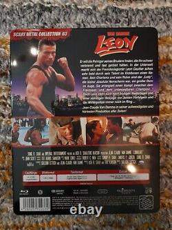 Van Damme Léon Blu Ray Steelbook. Également connu sous le nom de A. W. O. L. Neuf non scellé extrêmement rare