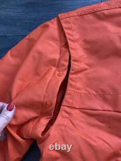 Veste bomber Adidas Orange/Bleu Taille L BNWT Extrêmement Rare