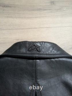Veste en cuir universitaire Avirex City Series (New York City) vintage extrêmement rare