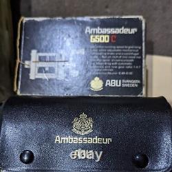 Vintage Abu Suède Ambassadeur 6500c Extrêmement Rare 740902