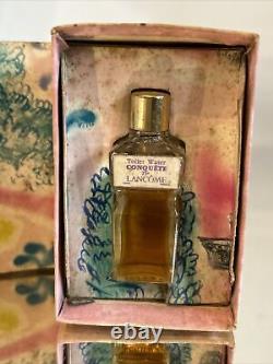 Vintage Lancome Conquete Perfume 1935 En Boîte Extrêmement Rare