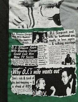 Vintage Oj Simpson Rap Tee 90s Very Extremely Rare T Shirt