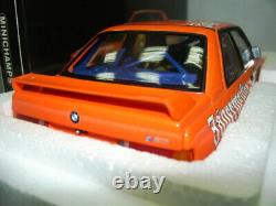 WOW, BMW M3 E30 #39 Jagermeister DTM 1988 118 Minichamps-Auto Art, extrêmement rare