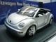 Wow Extremement Rare Vw New Beetle Cabriolet Turbo 2002 Argent Reflex 118 Autoart
