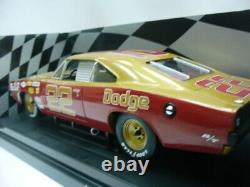 WOW Extrêmement rare Dodge Charger 500 #22 Bob Allisson NASCAR 1969 118 RC2 ERTL