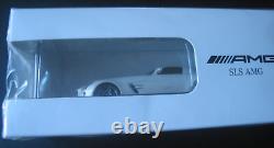 WOW RAREMENT RARE Mercedes AMG SLS BLANC 143 EMBALLAGE MERCEDES AMG NON OUVERT