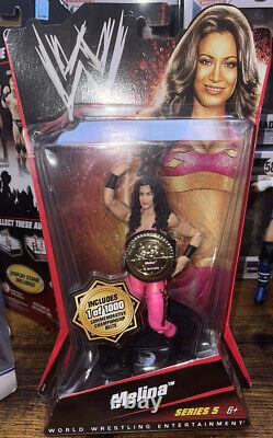 WWE Série de Base 5 Melina Figurine d'Action 1/1000 Neuve Extrêmement RARE