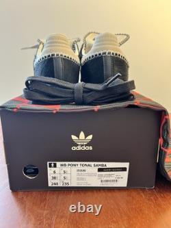 Wales Bonner Adidas Samba Core Black Taille UK 5.5 Neuf Extrêmement Rare
