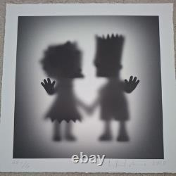 Whatshisname disparu, impression de Bart et Lisa. Édition AP extrêmement rare 1/6