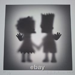 Whatshisname disparu, impression de Bart et Lisa. Édition AP extrêmement rare 1/6