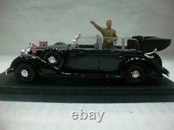Wow Extremely Rare Mercedes W07 770k Voiture Personnelle D'hitler 1942 +figure 143 Rio