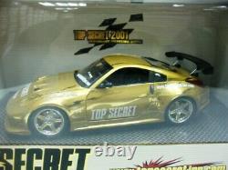 Wow Extremely Rare Nissan 350z Fairlady Z33 Gold Top Secret Camber 124 Hotworks