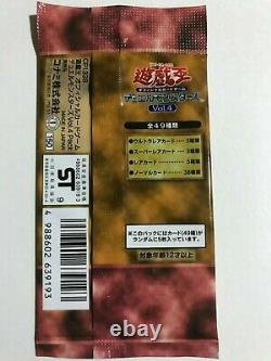 Yugioh 1999 Vol. 4 Booster Pack Seeled Japonais Non Ref Extremely Rare Extinct