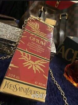 Yves Saint Laurent Ysl Opium Déodorant Parfumé? 100ml, Vintage, Extrêmement Rare